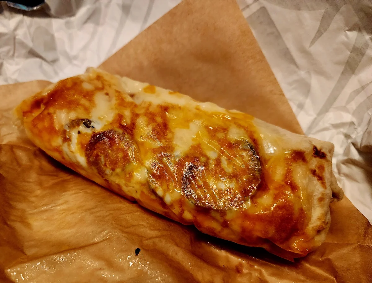 Jalapeno Grilled Cheese Burrito