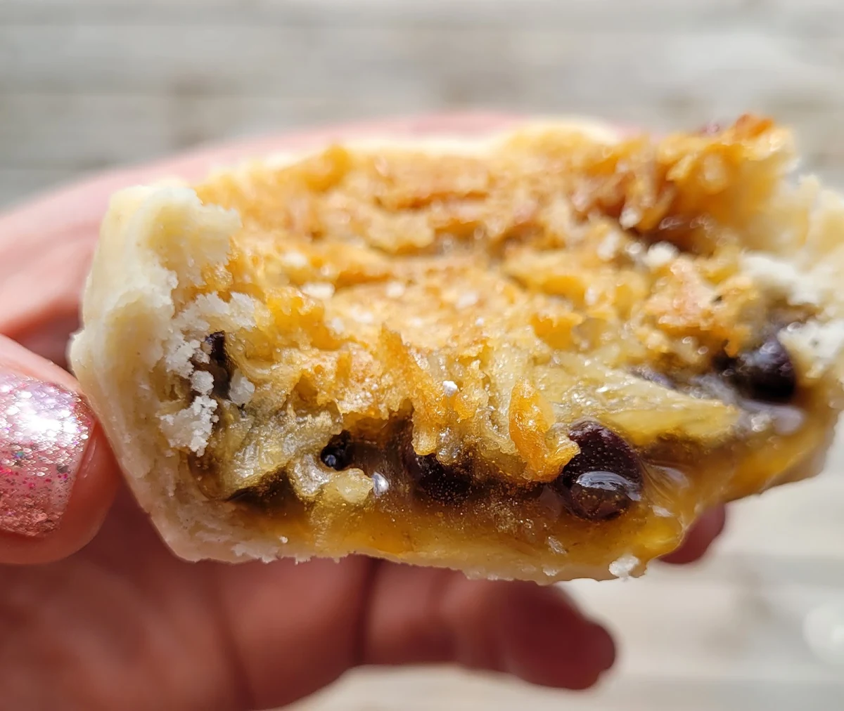 Coconut Chocolate Chip Butter Tart