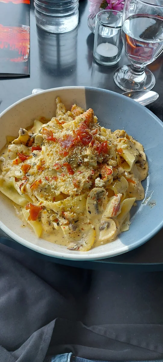 Slow Roasted Chicken Pappardelle