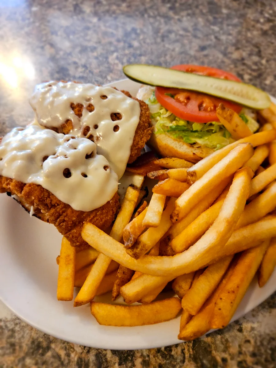 Crispy Chicken Club Sandwich
