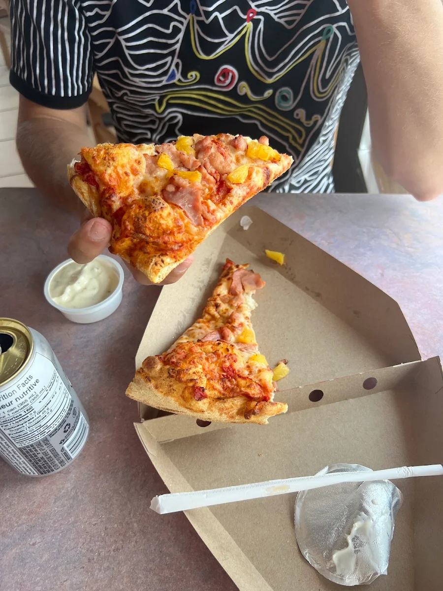 Hawaiian Pizza Slice