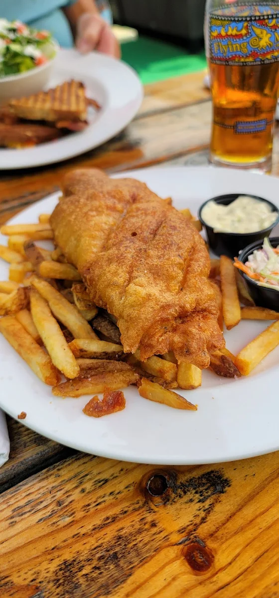 Fish & Chips, Canoe & Paddle
