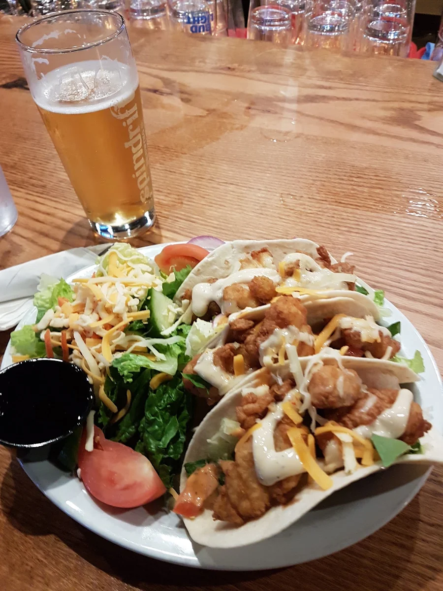 Fish Tacos with Garden Salad