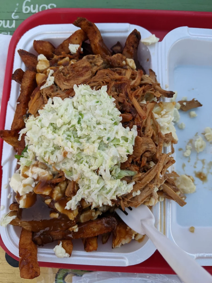 Poutine Au Porc Effiloché