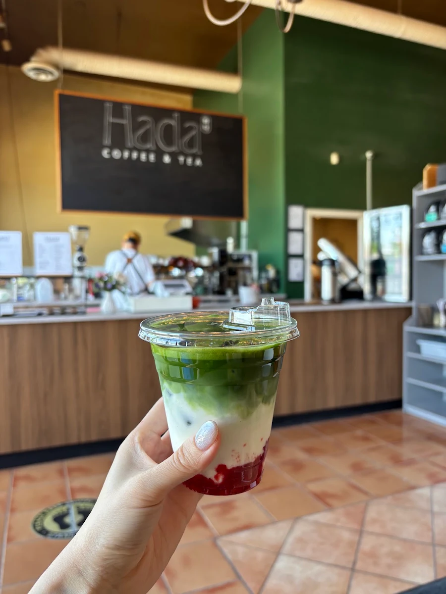 Strawberry Matcha Latte