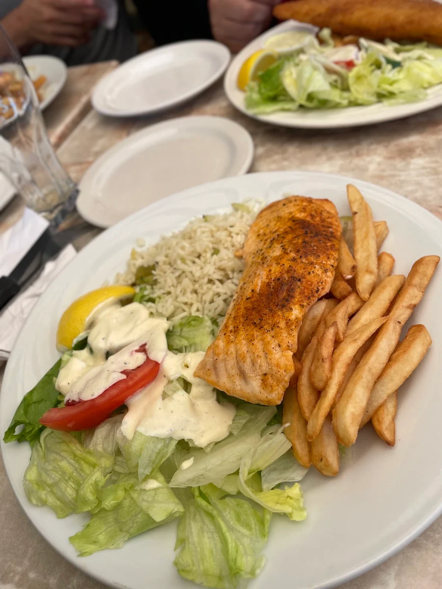 Oven Grilled Salmon