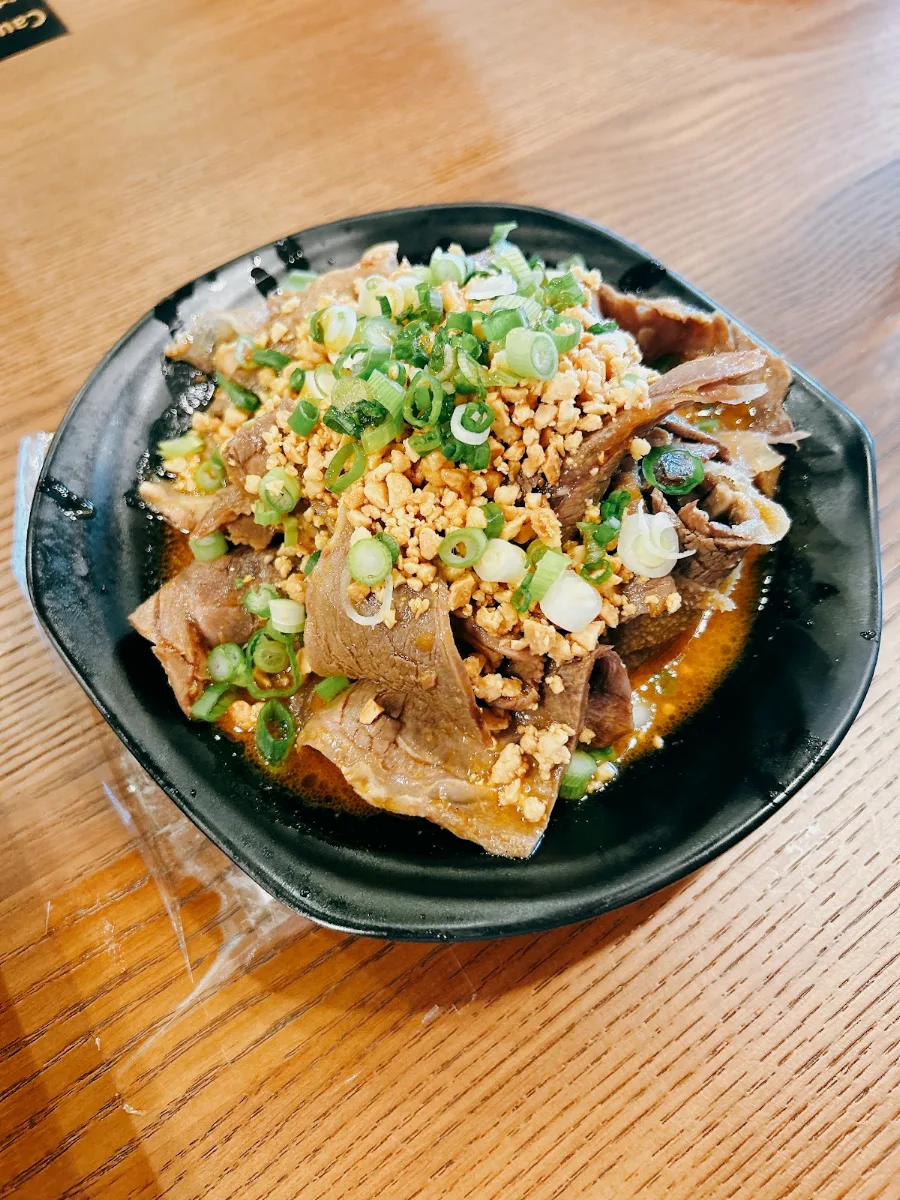 Sliced Beef & Ox Tongue in Chili Sauce