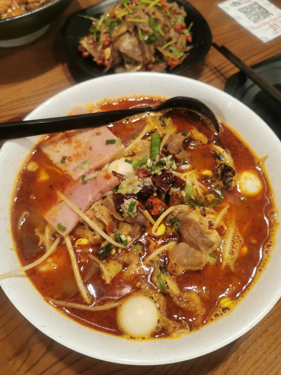 Spicy Duck Blood Rice Noodle