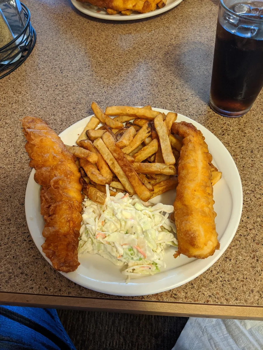 2 Piece Cod and Chips Dinner