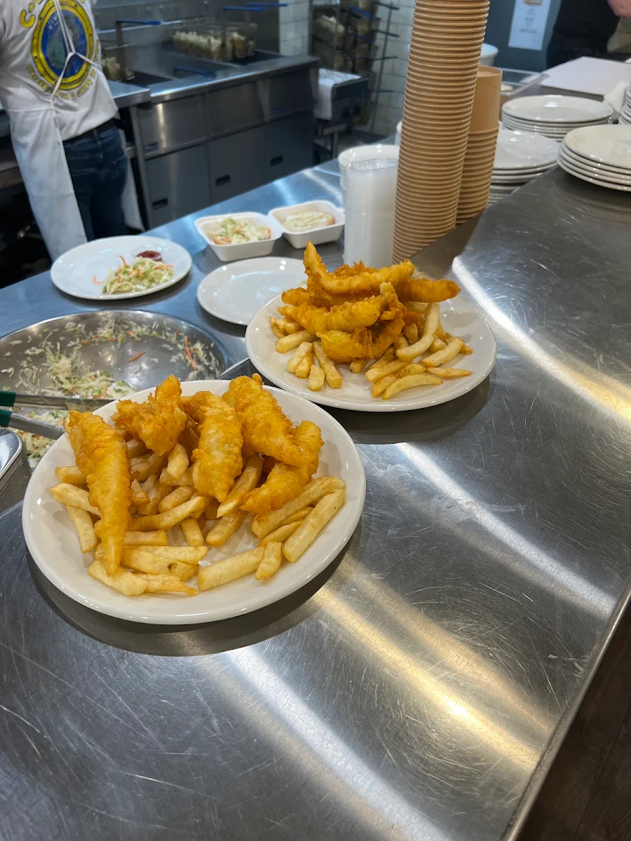 Polok Fish and Chips All You Can Eat