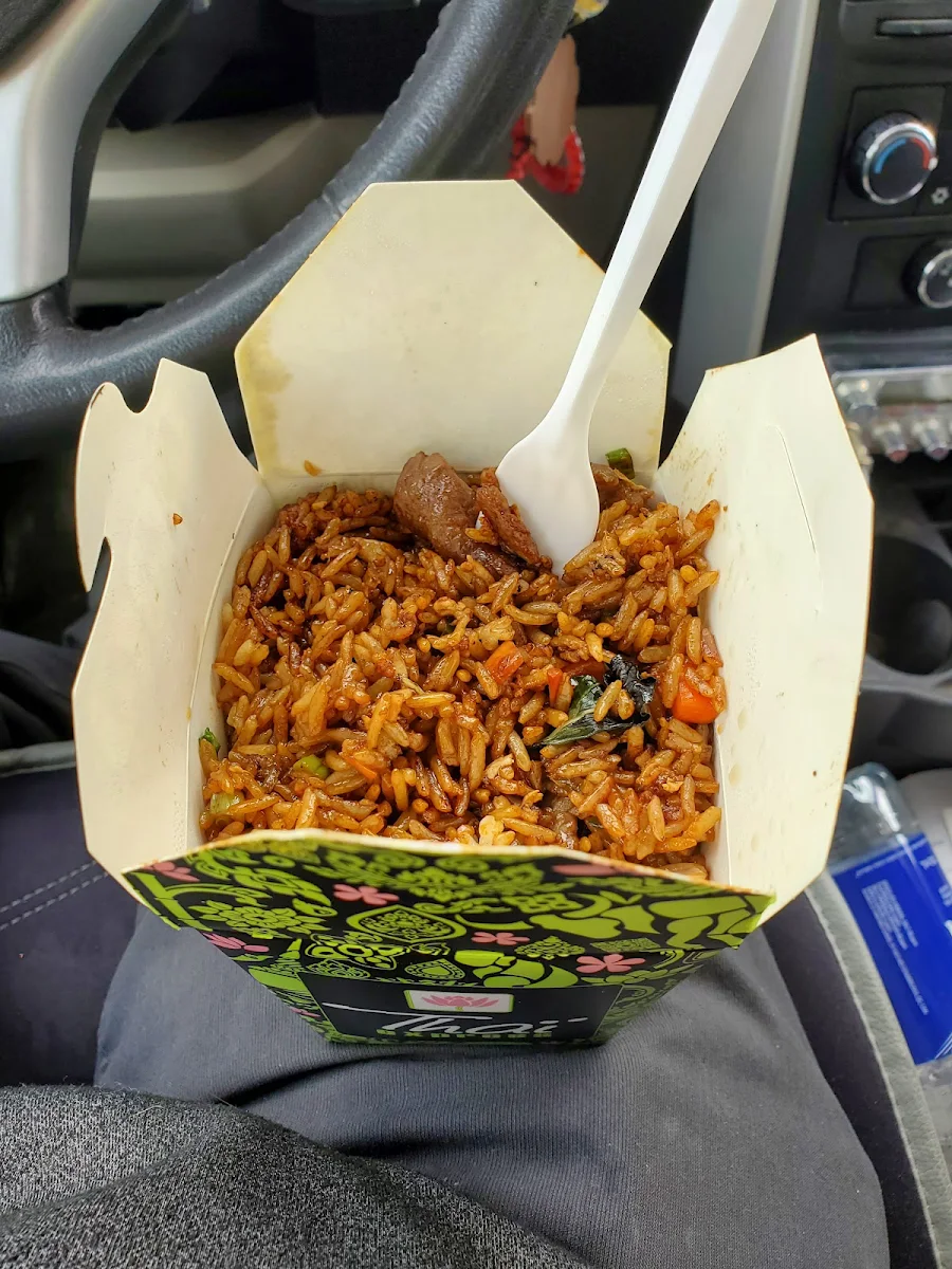 Basil Fried Rice Beef