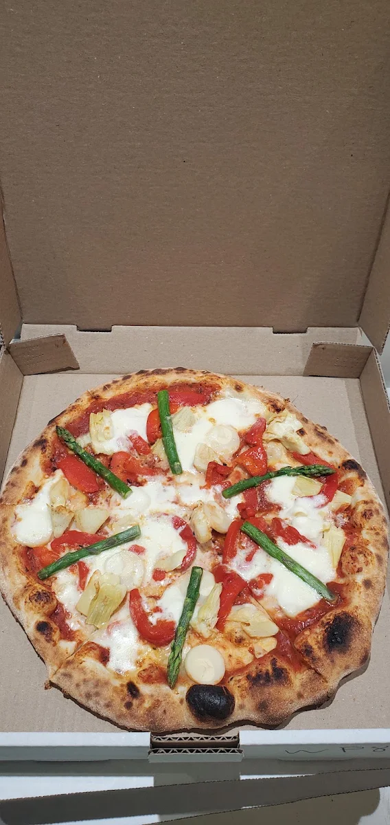 Wood Oven Baked Verdura with Fior Di Latte