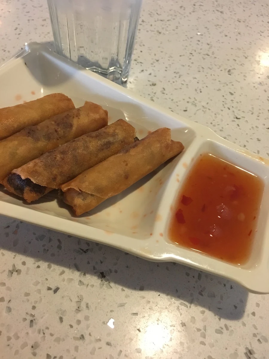 Spicy Beef Spring Rolls