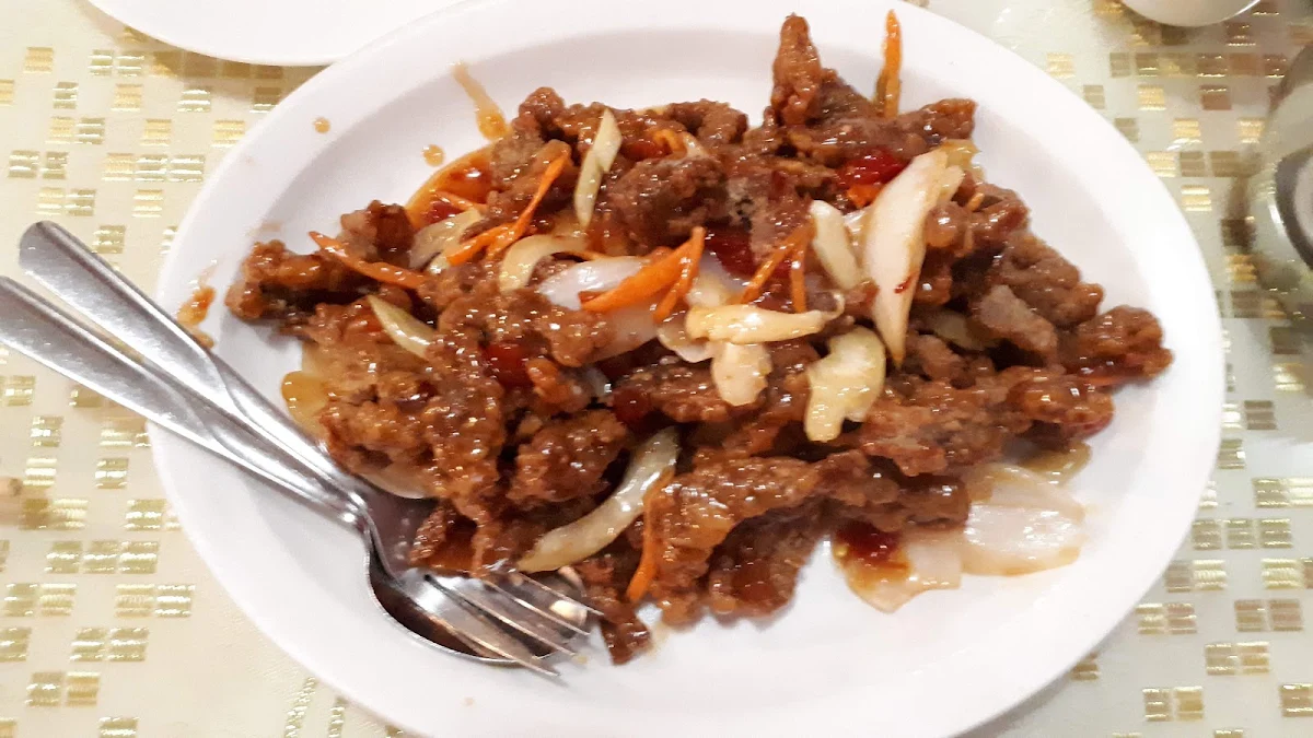 Ginger Beef, Saigon Paradise Restaurant