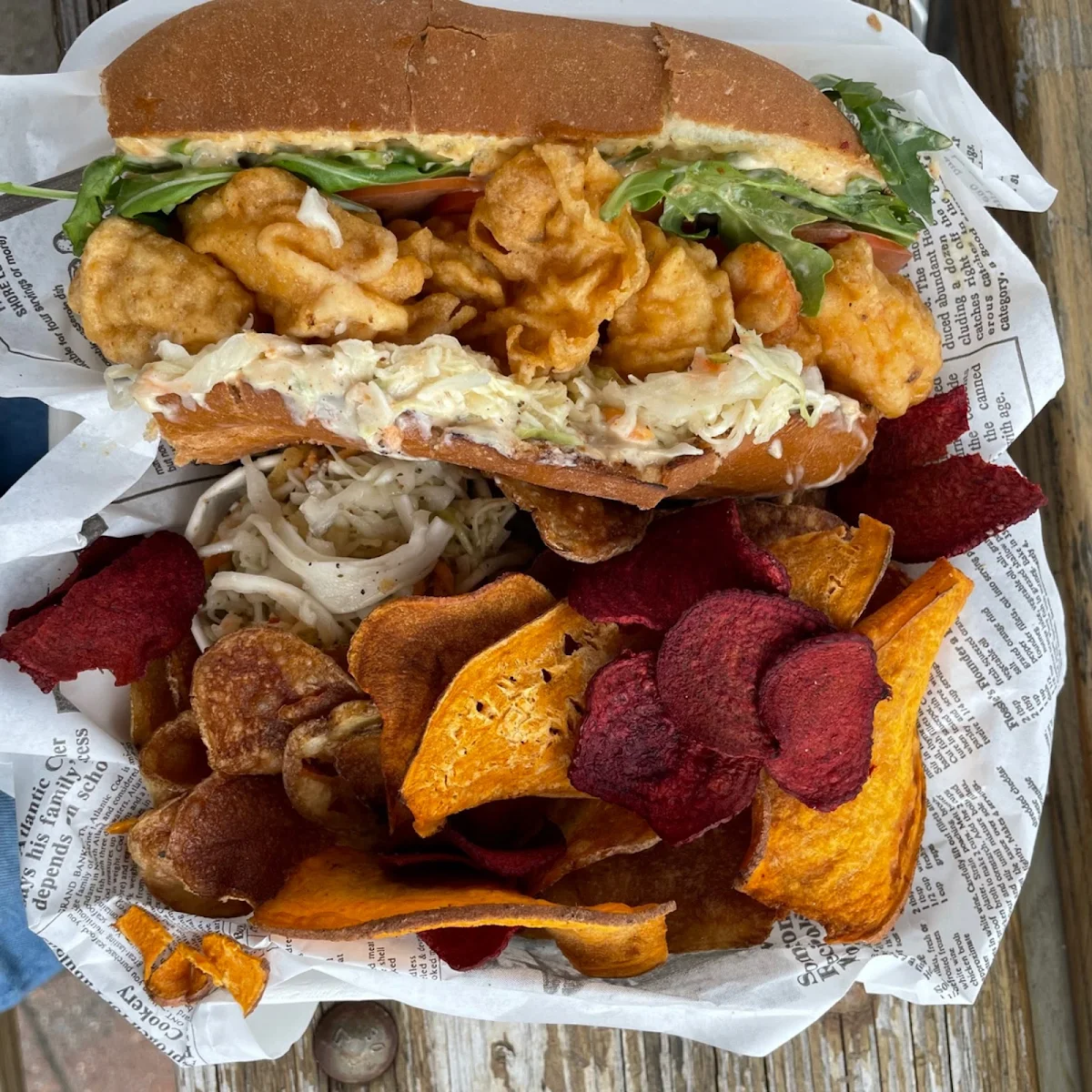 Shrimp PO’Boy