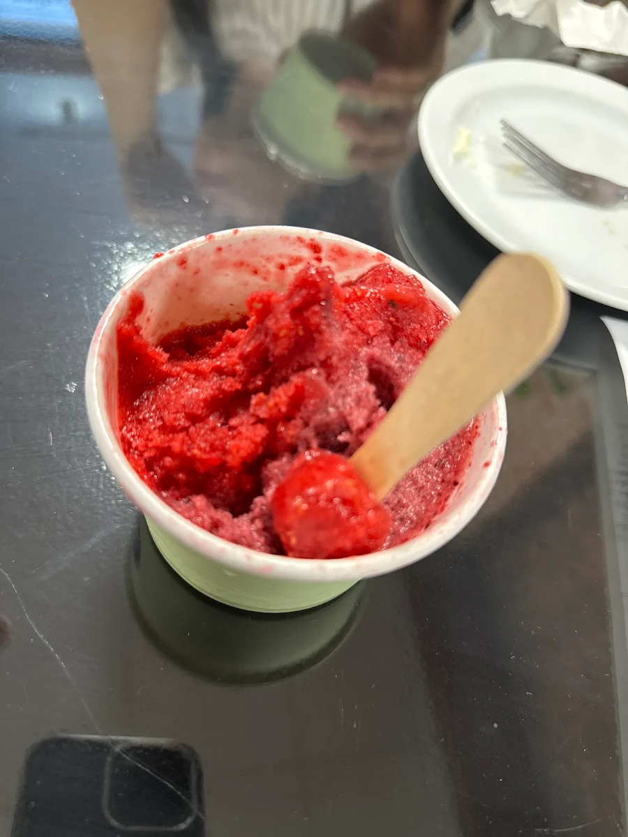Sorbet Framboise Et Citron Raspberry And Lemon Sorbet