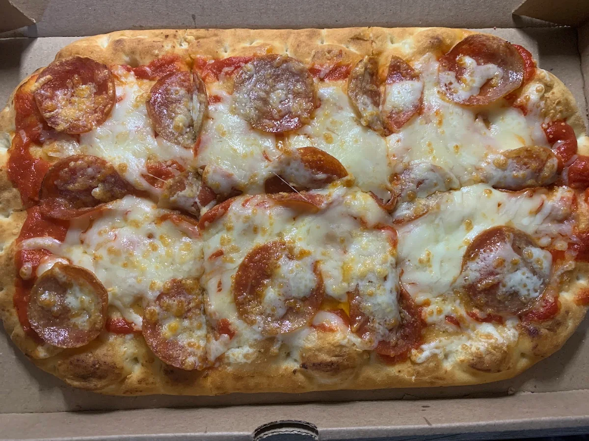 Pepperoni Flatbread Pizza
