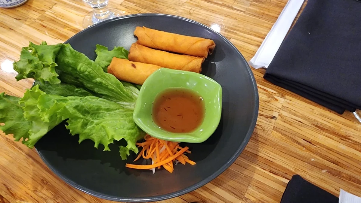 Pork Spring Rolls, Mot To Vietnamese Restaurant