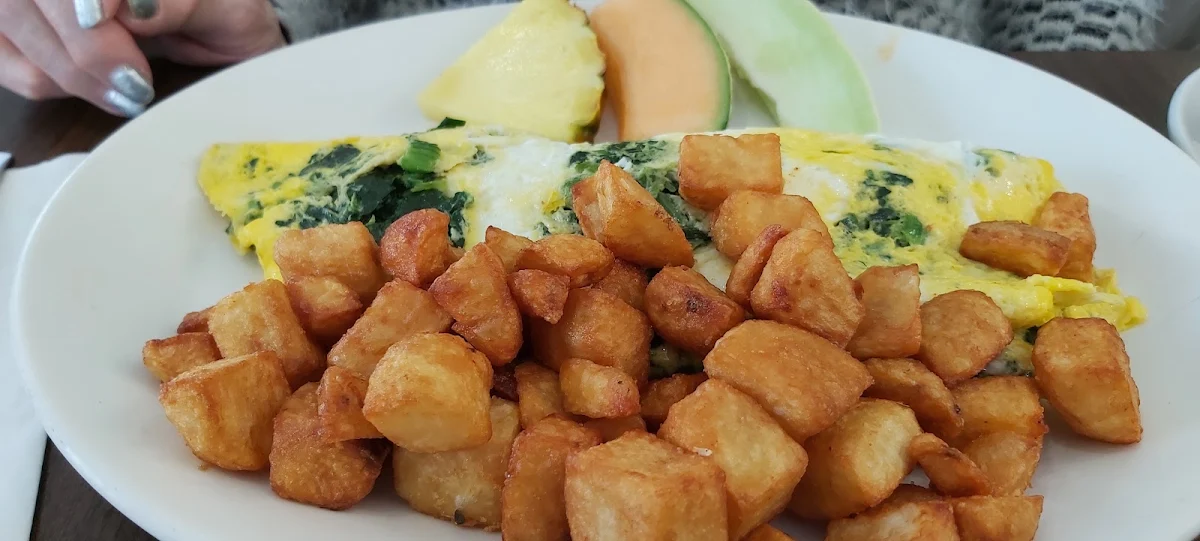 Omelette Épinards Fromage