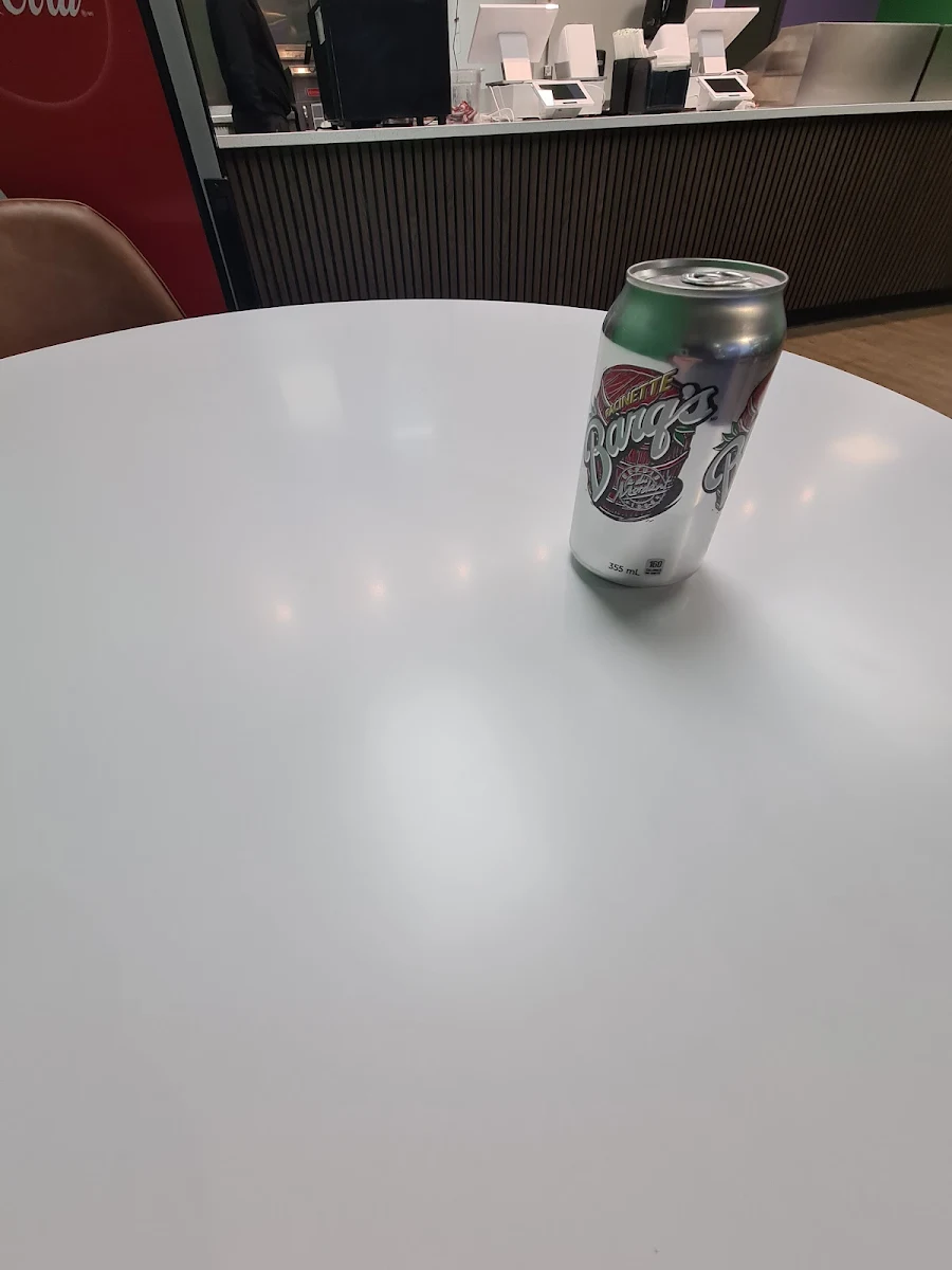 Root Beer, The Go Grill/ The Fancy Induced Burger