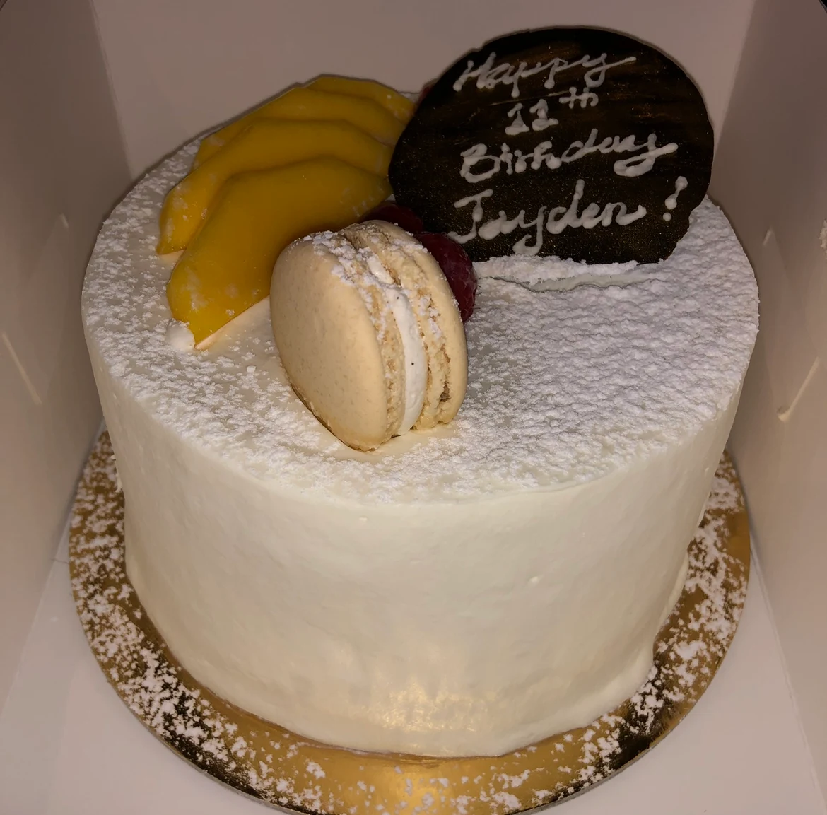 Mango Mousse Cake