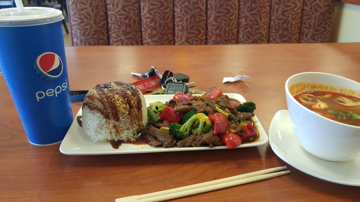 Mongolian Beef, Dan Dan Asian Diner