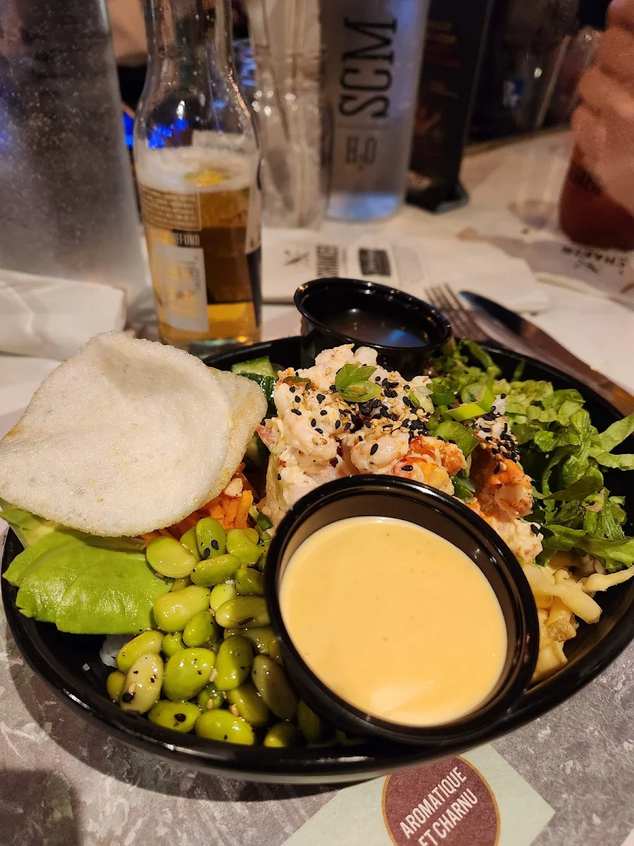 Poke Bowl Avocat Aux Crevettes