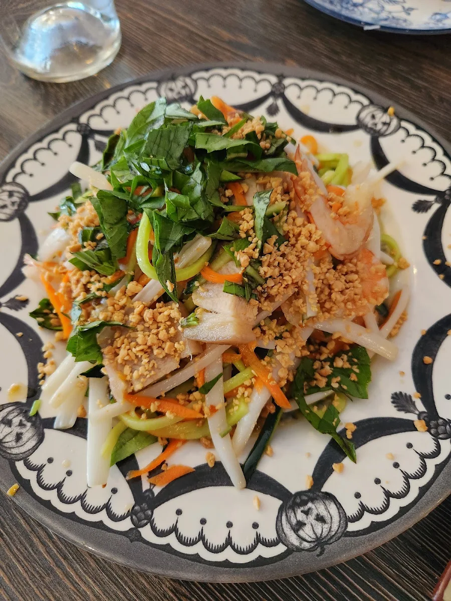 Lotus Rootlet Salad with Pork Belly