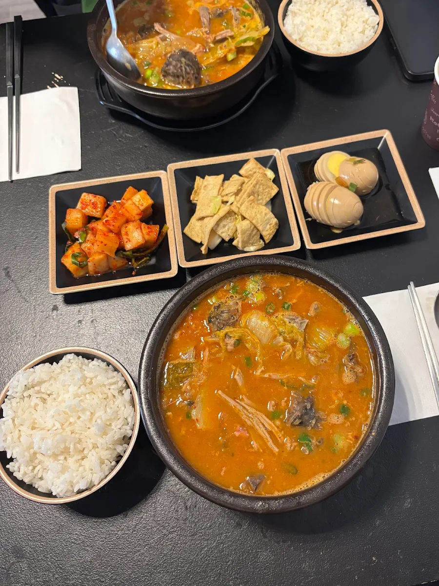 매운순대해장국 spicy soondae haejang gook home made