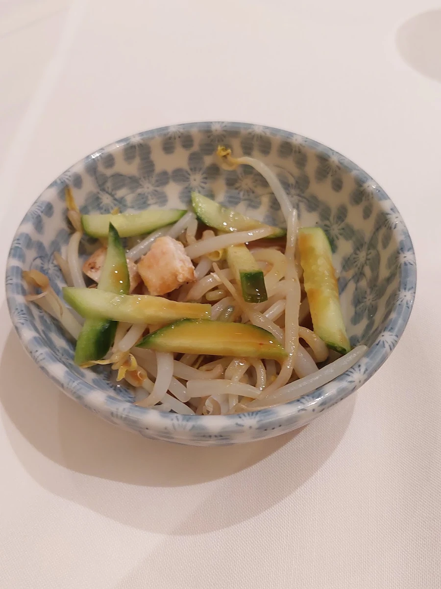 Bean Sprouts with Cucumber Salad