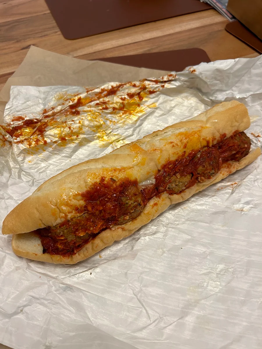 Spicy Meatball Sandwich