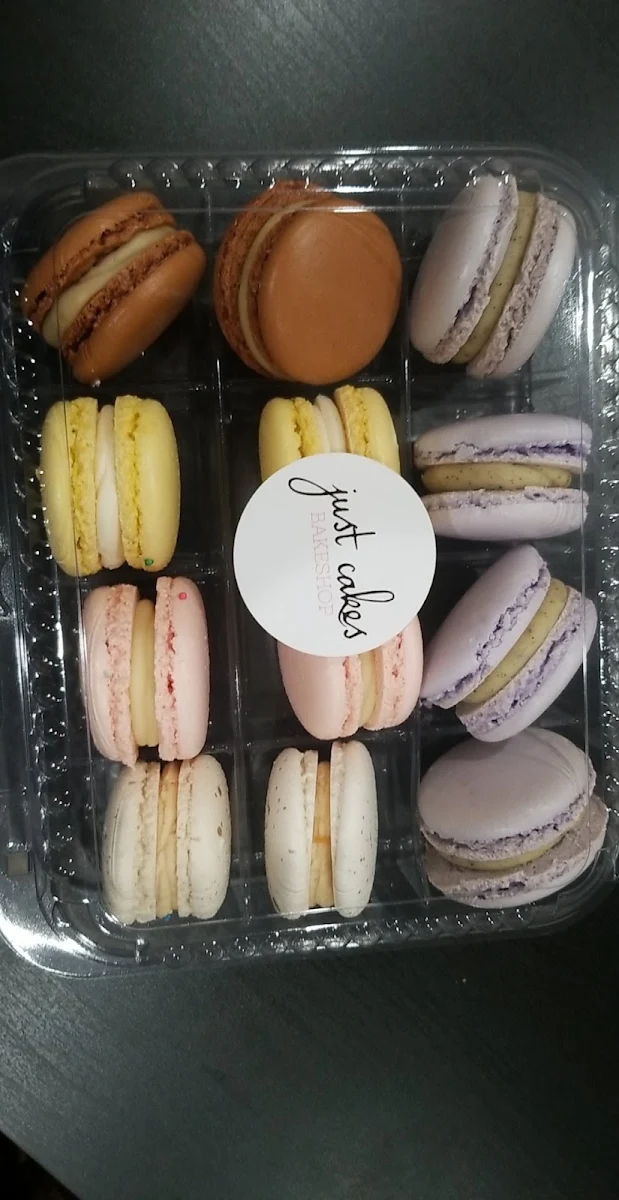 Assorted Macarons, Just Cakes Bakeshop