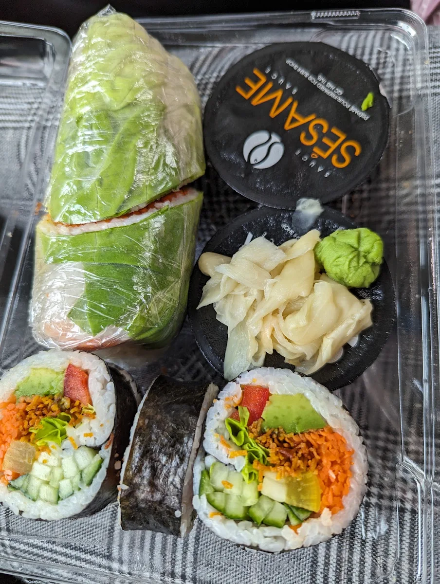 Veggie Roll and Veggie Wrap