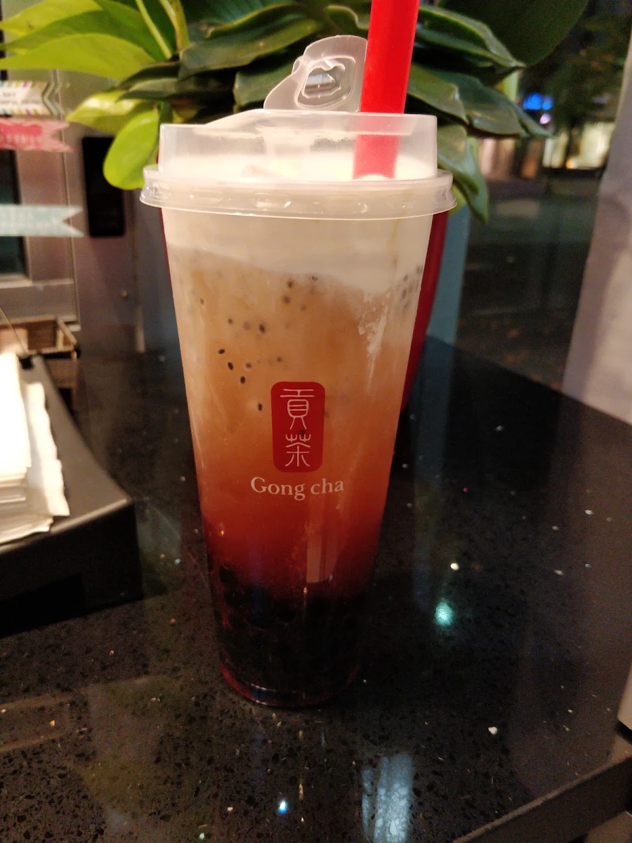 Strawberry Sparkling, Gong Cha Granville