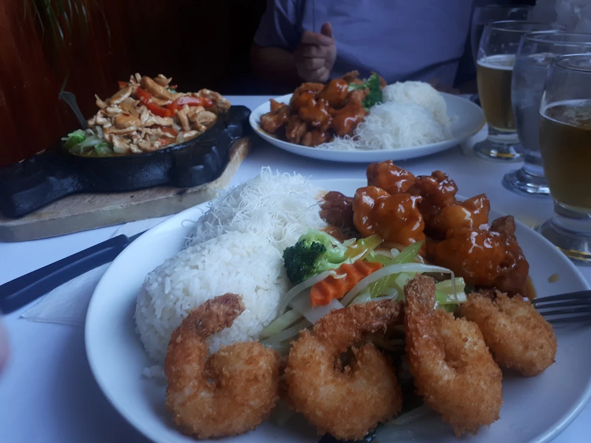 Poulet Général Tao Avec Zizzling Au Poulet