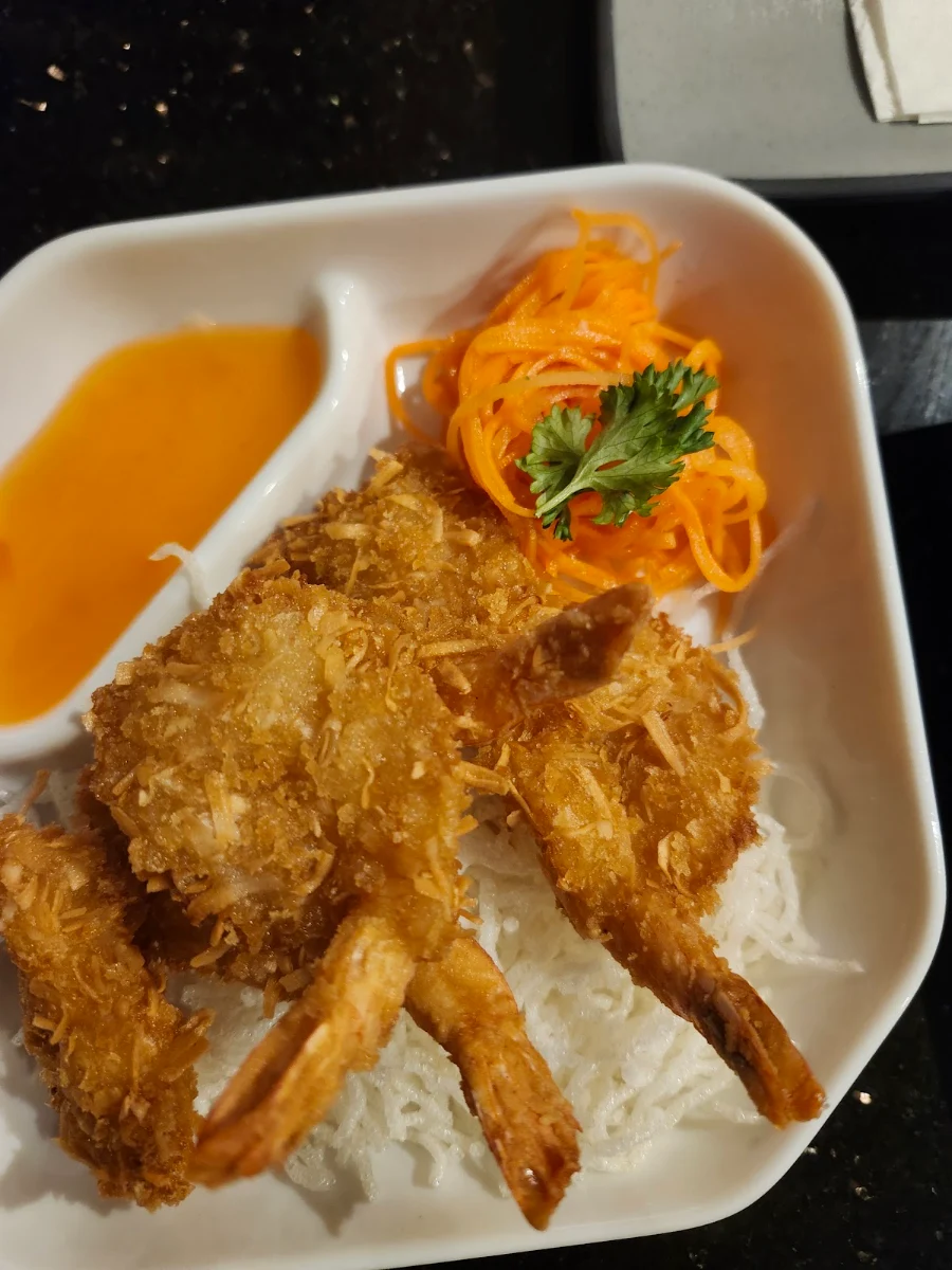 Golden Fried Coconut Shrimp