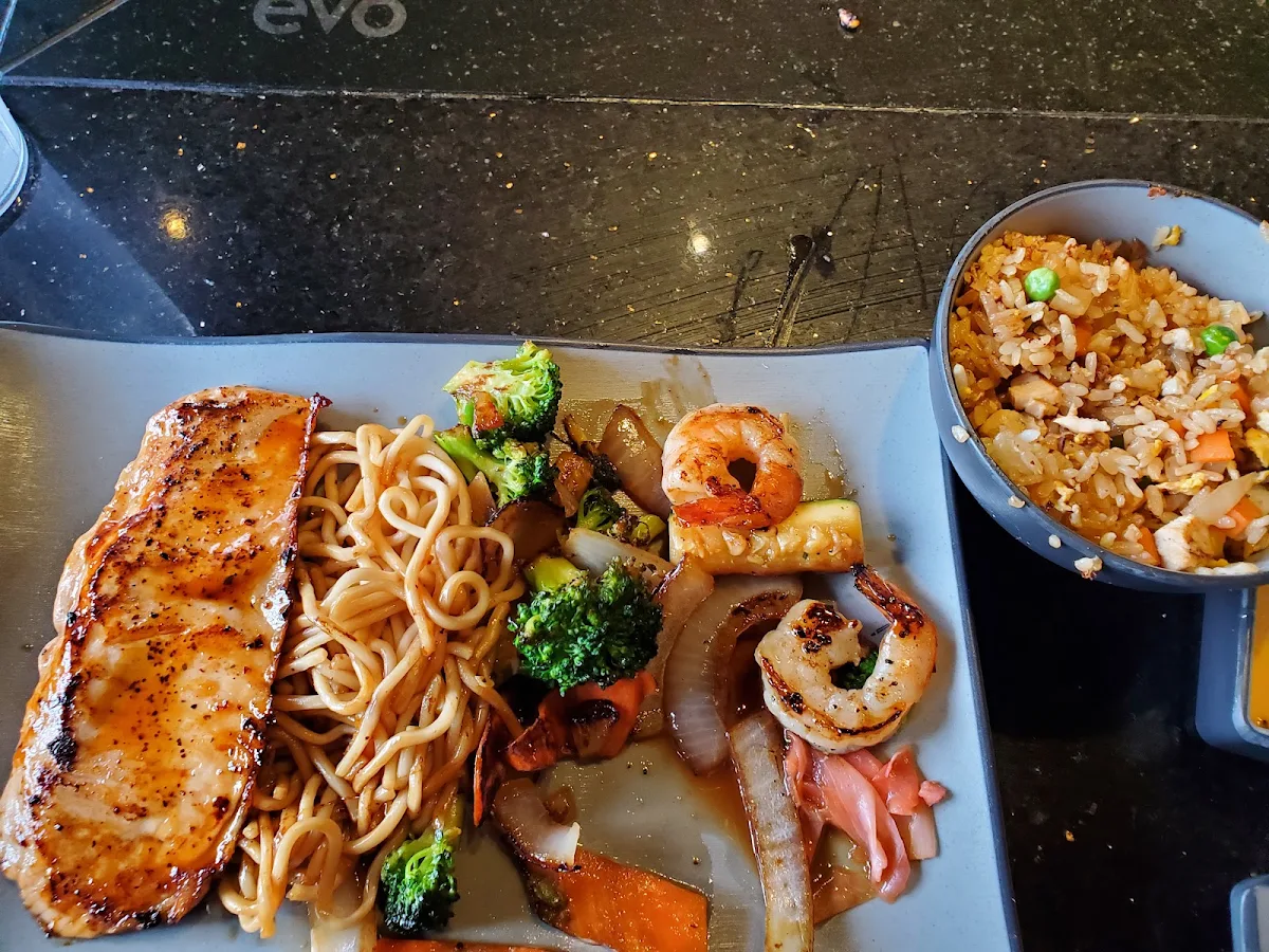 Salmon & Fried Rice
