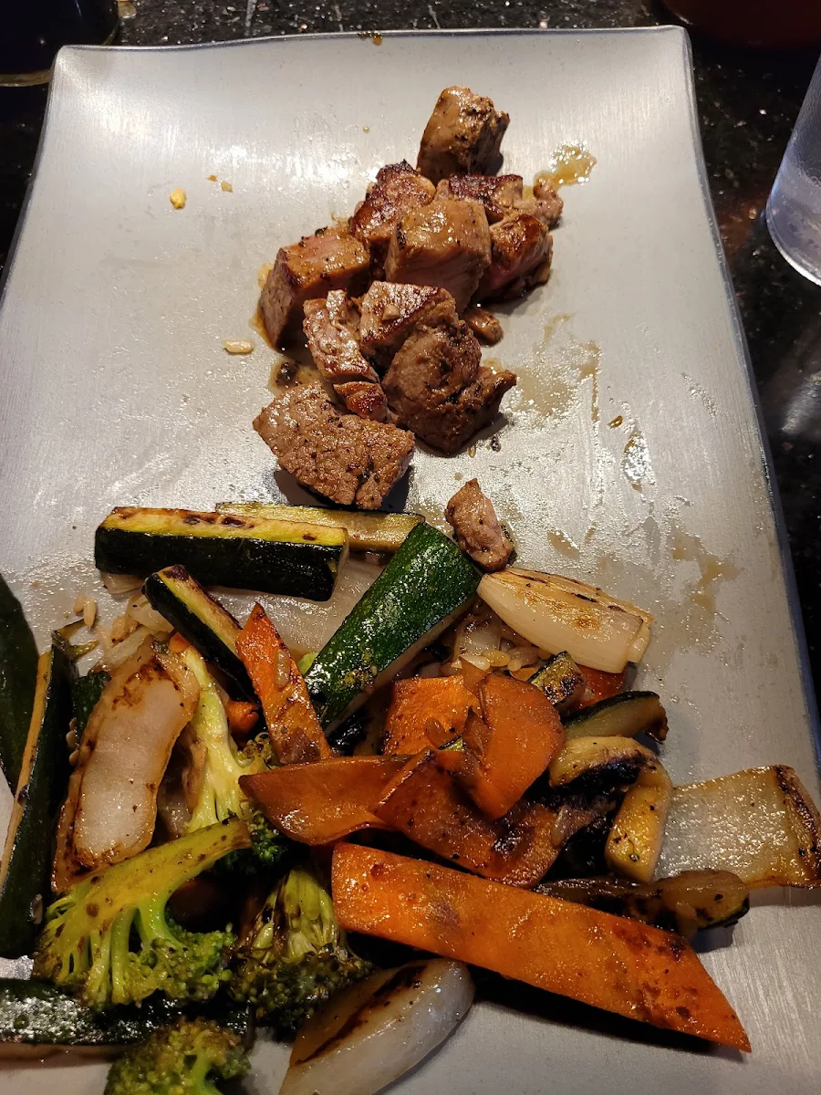Teppanyaki Vegetable Dinner