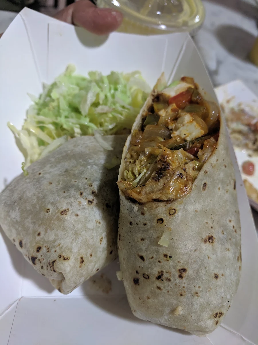 Paneer Tikka Wrap