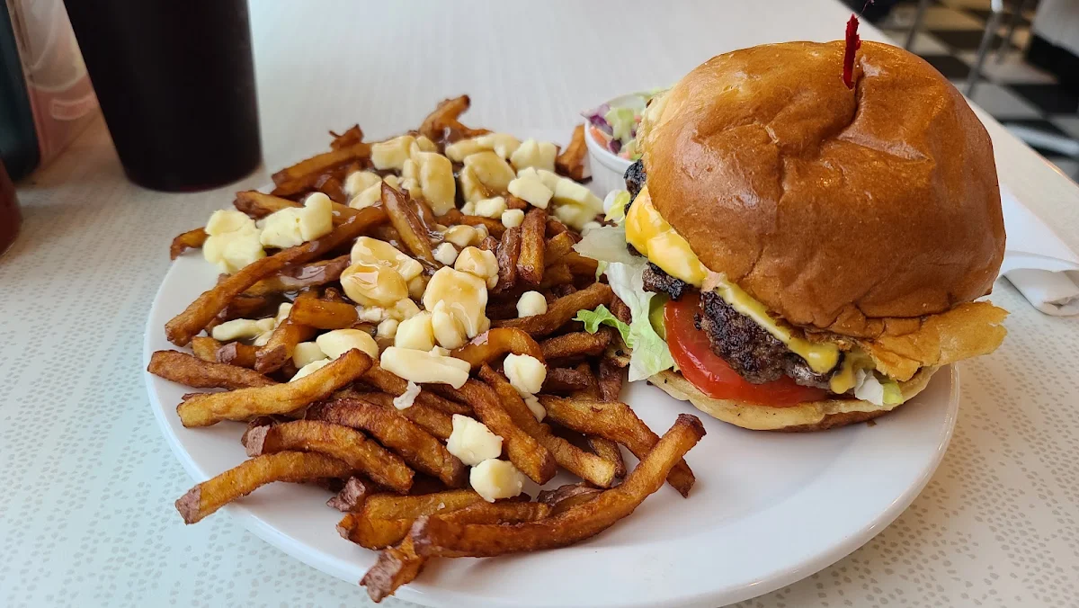 Bacon Cheeseburger with Poutine