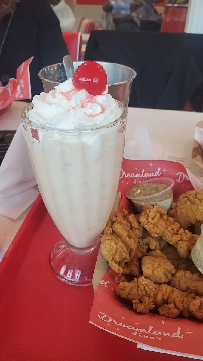 Peach and Banana Milkshake