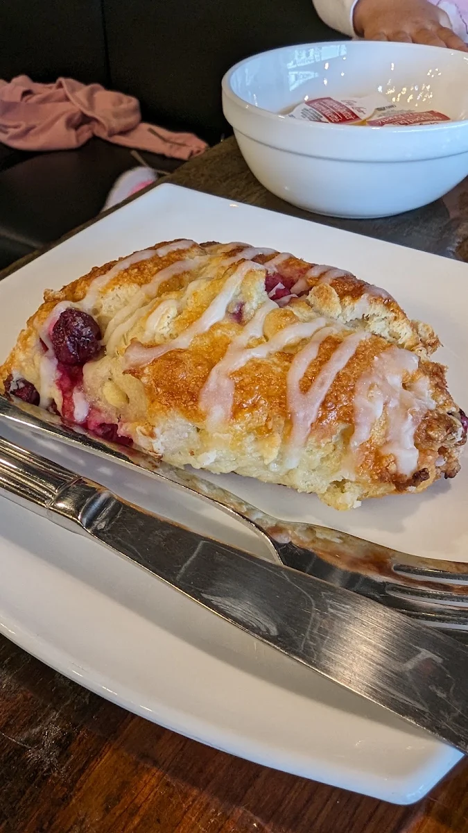White Chocolate Cranberry Scone