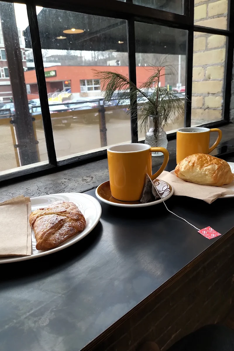 Tea with Almond Croissant