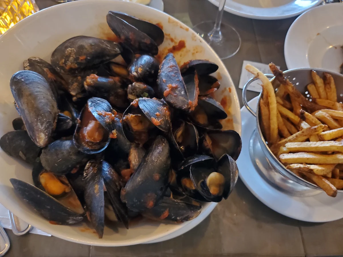 Moule Et Frites Fraîches