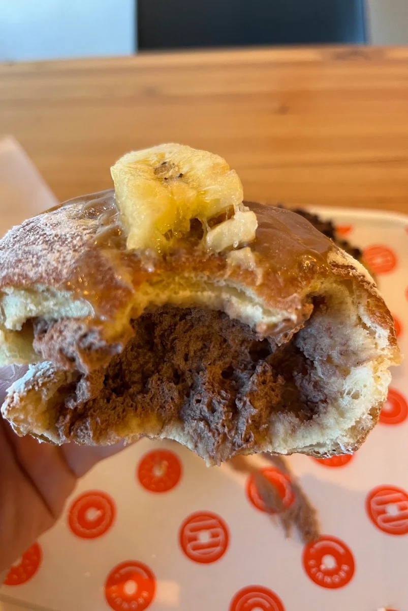 Nutella Banana Donut Sandwich