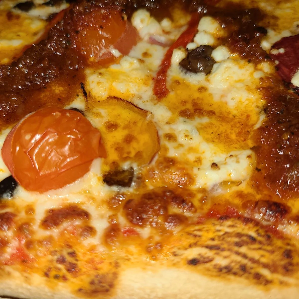 Red Pesto & Goat Cheese Pizza