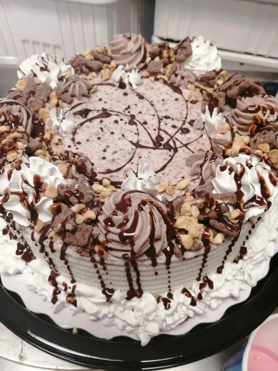 DQ Drumstick Blizzard Cake