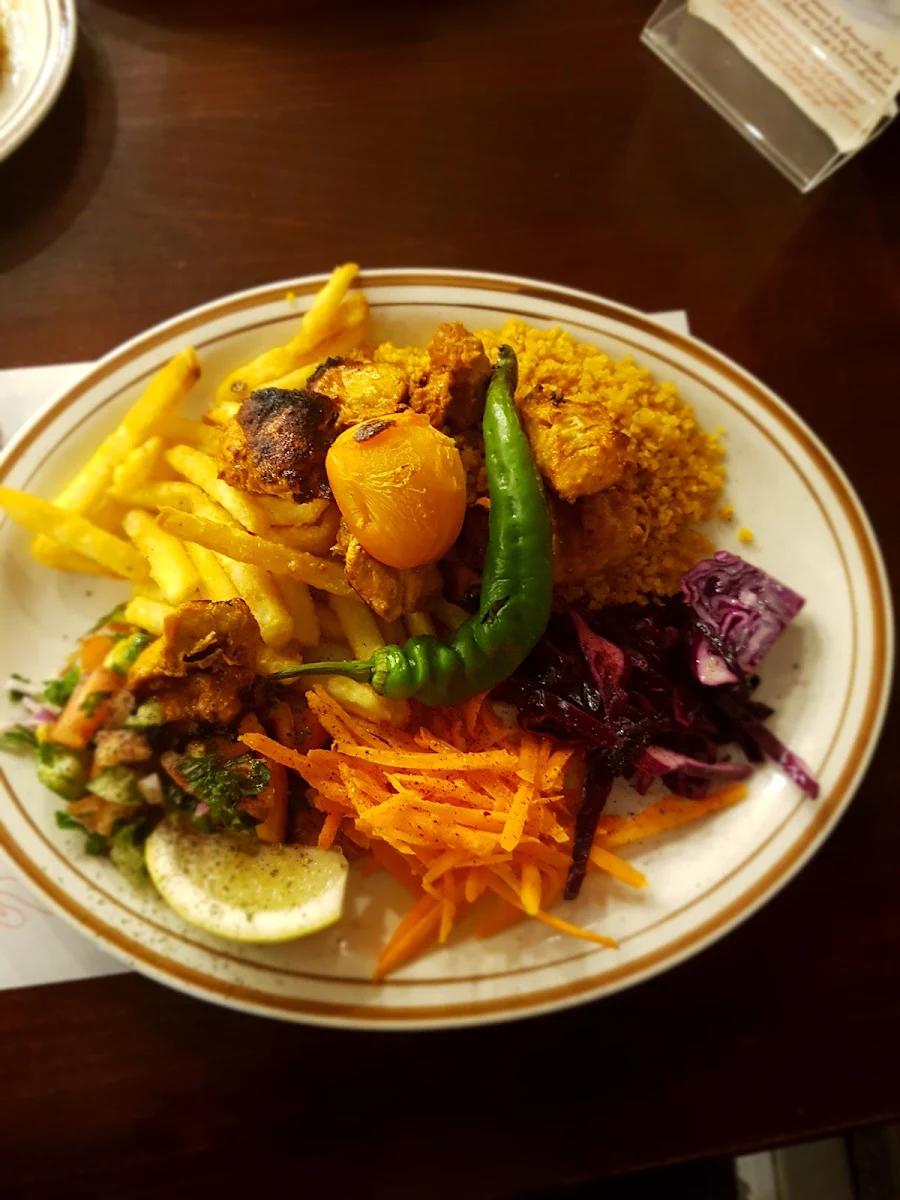 Sandwich Poulet Brochette Chicken Skewers Sandwich