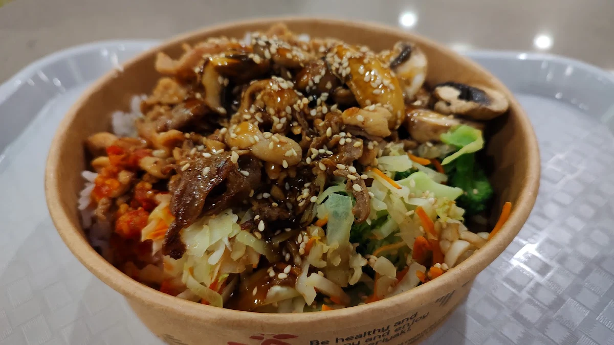 Chicken & Beef Rice Bowl