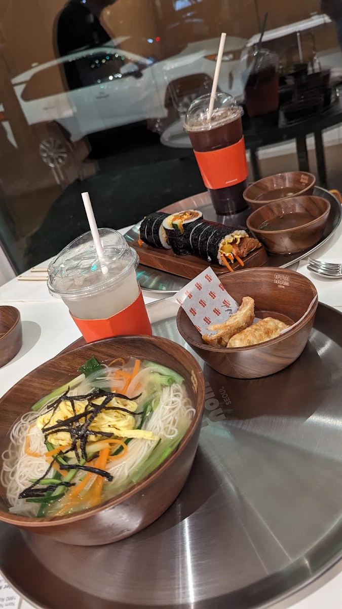 Chanchi Guksu and Fried Dumplings